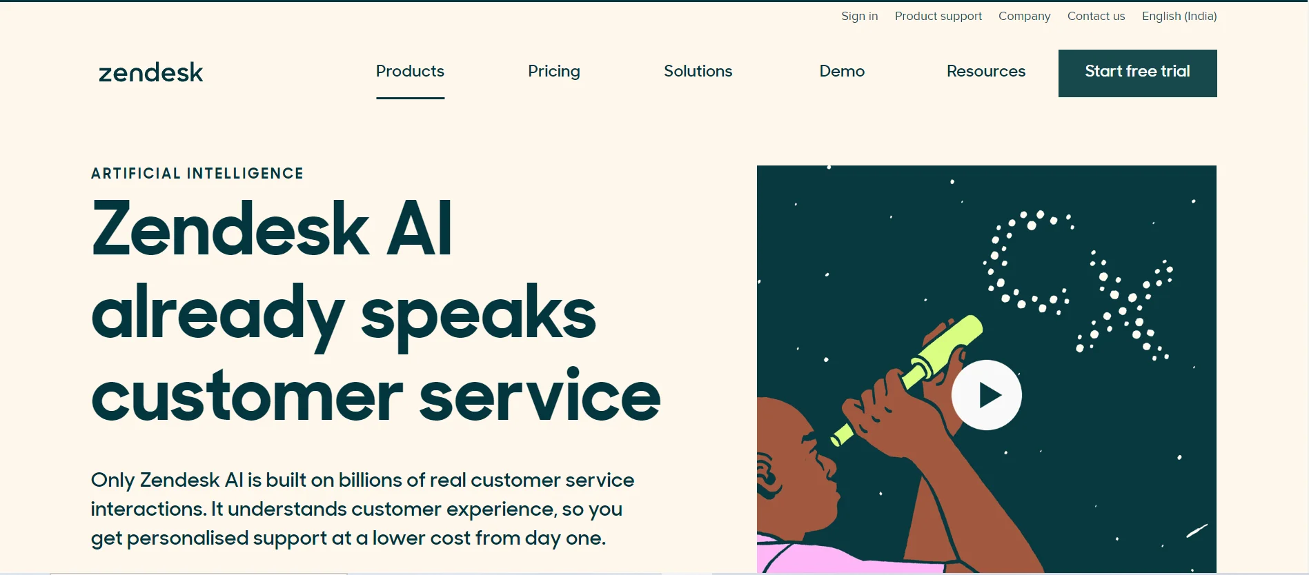 zendesk answer bot home page