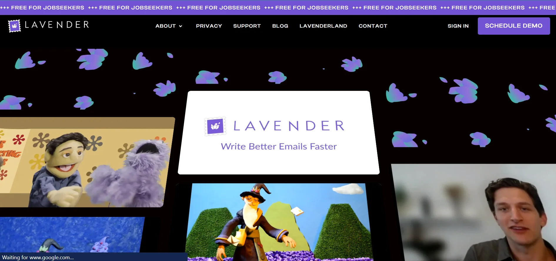 Lavender ai email writer