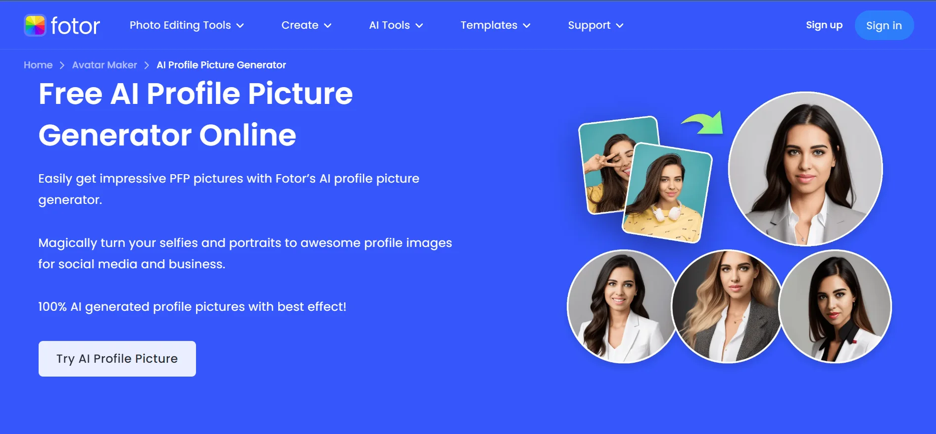 Best AI Profile Picture Generators