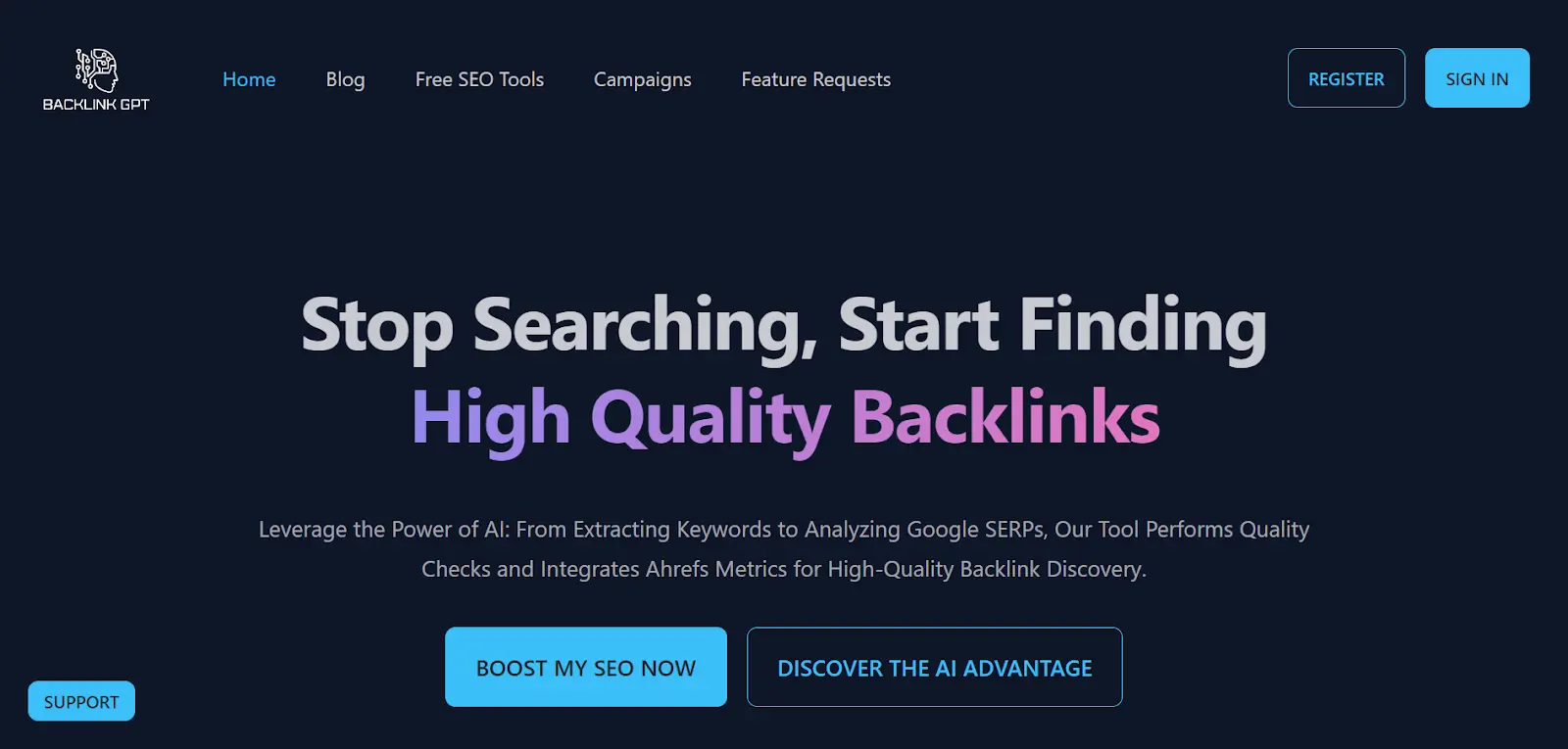 AI Tools for Marketers BacklinkGPT