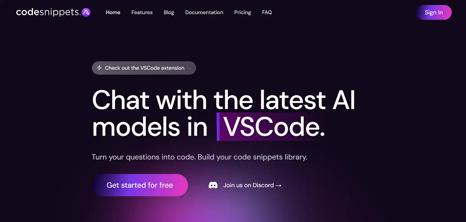 AI Tools for Developers code snippets