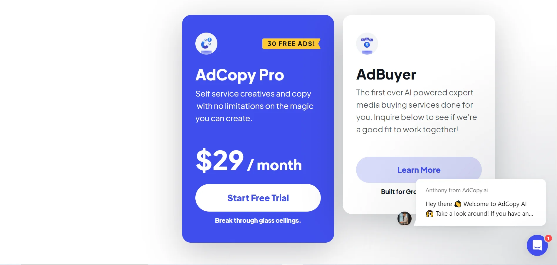 AdCopy.ai pricing